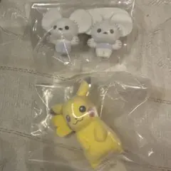 ポケモン フロッキードール ガチャ ワッカネズミ　ピカチュウ