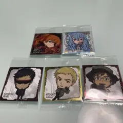 エヴァンゲリオン　シールウエハース　シークレット　綾波レイ　他4枚