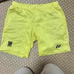 YONEXハーフパンツイエロー(八代東)