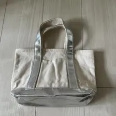 メタリック トートバッグ