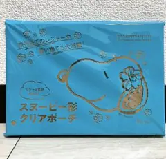 スヌーピー形クリアポーチ