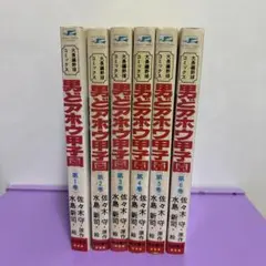 全巻初版！男どアホウ甲子園 文庫版 全18巻セット 水島新司 佐々木守