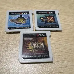 モンスターハンター4G/XX/4 セット