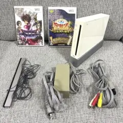 【ジャンク品】Wii 本体セット ソフト2本付 任天堂 Nintendo