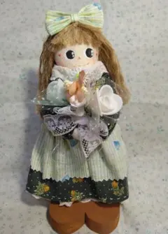 ハンドメイド カントリードール 人形 - メルカリ