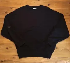 Gap クルーネック スウェット ブラック M トレーナー 短丈