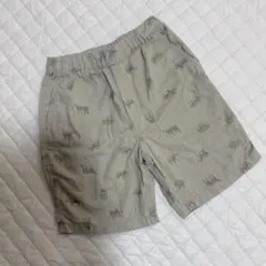 ユニクロ 半ズボン 120サイズ 動物柄