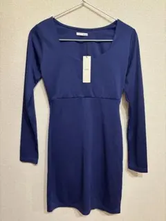 【新品タグ付き】RESEXY 青タイトドレス　即日発送！定価7000円！