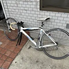 TREK 2000 ZR9000 ロードバイク シルバー/ブルー - メルカリ