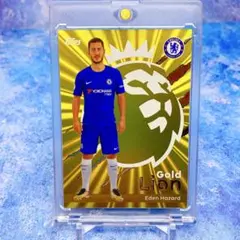 激レア【エデン・アザール】GOLD LION チェルシー TOPPS EPL