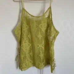Beams heart レース ビスチェ 黄色のサムネイル