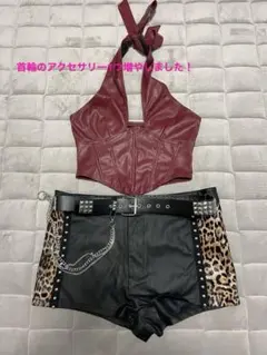 文化祭 ダンス衣装 韓国系 セットアップ ステージ衣装 ブラック K-POP