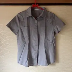 COMME CA DU MODE グレー 半袖シャツ