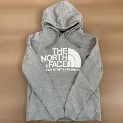 THE NORTH FACE ノースフェイス パーカー スウェット　グレー ロゴ