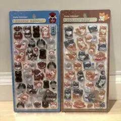 【性に】　日本犬　ボンボンドロップシール　和柄　クーリア　オリジナル