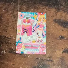 アイカツカード いちご 制服 パイピンクパレードコルセット付 アイカツカード いちご 制服 パイピンクパレードコルセット付