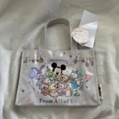 限定セール★ディズニー ダッフィー フロムオールオブアス ミニトートバッグ 新品