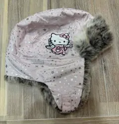 ゆみさま　H&M ハローキティ 耳あて付き帽子 ピンク　110120