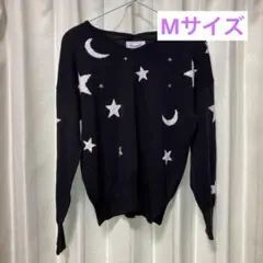 Afternoon Tea 長袖ニット 星月柄のサムネイル