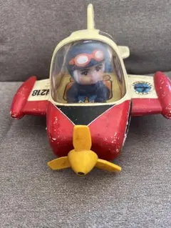 ★ 超希少、美品！野村トーイ NOMURA 飛行機 トーイングカー ブリキ ☆ 超希少、美品！野村トーイ NOMURA 飛行機 トーイングカー