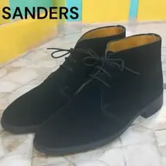 シュウ様専用 サンダース スエードチャッカブーツ ブラック ダイナイトソール
