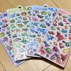 恐竜　ダイナソー　3Dステッカー　ぷくぷくシール