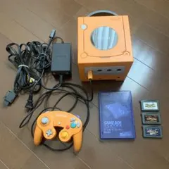 ゲームキューブ+ゲームボーイプレイヤー+ファイアーエムブレム GBA 3本セット