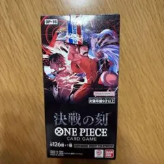 新品】ワンピースカード 決戦の刻 1box テープカット - メルカリ
