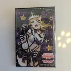 ラブライブ Aqours しかくい缶バッジ 小原鞠莉 パンクロック