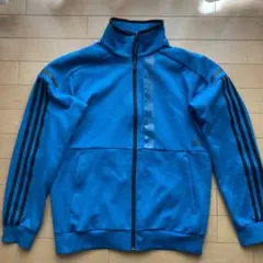 adidas 青 ジャージ ジャケット