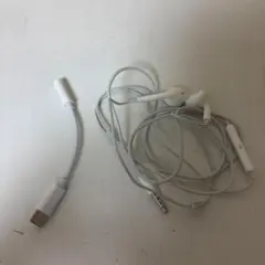 Apple純正イヤホン➕タイプCアダプター