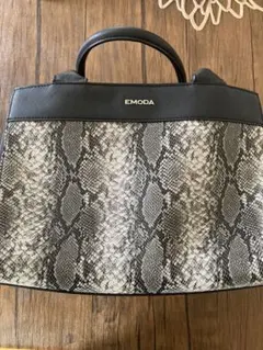 EMODA ヘビ柄 ハンドバッグ