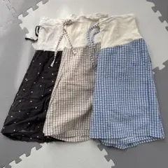 マタニティ用半ズボン3枚セット