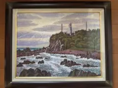 1762 「瀬戸の夕景①」P50号、油彩画、風景画、原画、絵画 - メルカリ