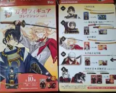 刀剣フィギュア　コレクション　2個