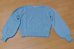 NICE CLAUP ニット　ビジュー