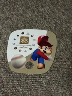 スーパーマリオブラザーズ40周年 プロ野球12球団コラボ うちわのサムネイル