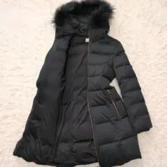 美品　バーニーズニューヨーク　ダウン　ジャケット 【38】アウター　ブラック 2025年最新】BARNEYS NEW YORK レディース ダウンジャケットの人気