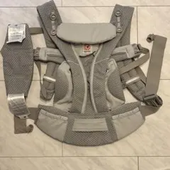 美品ergobaby OMNI breeze 抱っこひも　パールグレー