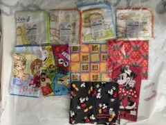 キャラクター ミニタオル ハンカチ 12枚まとめ売りのサムネイル