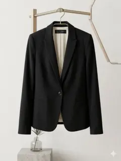 ZARA ブラック テーラードジャケット Sお値下げ