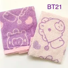 BT21 MANGハンドタオル　2枚　しまむら