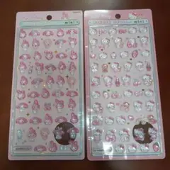 【公式】サンリオ　ボンボンドロップシール　ミニ　マイメロディ　ハローキティ