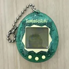 【動作品】オリジナルたまごっち クリアグリーン スケルトングリーン