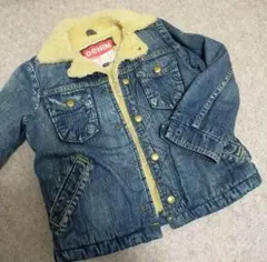 デニムダンガリー　デニム　ボアジャケット 　ボアコート　アウター