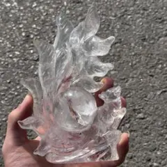 2026年最新】九尾の狐水晶彫り物の人気アイテム - メルカリ