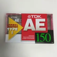 未開封品 TDK カセットテープ AD1 150 希少 150分 ノーマル - メルカリ