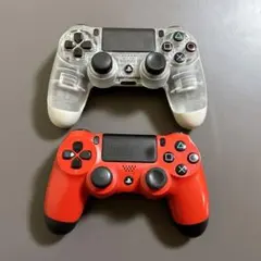 【ジャンク】　SONY DualShock 4 ワイヤレスコントローラー　2個