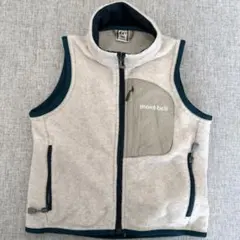 美品　モンベル　mont-bell フリースベスト　90