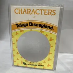 東京ディズニーランド　Characters 写真入れ　レトロ　当時物